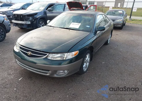 2000 Toyota Camry Solara Se from USA, damaged, VIN 2T1CG22P1YC349295